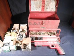 Ramset Red Head 721 Low Velocity Powder Fastening Tool w/ fasteners & rounds