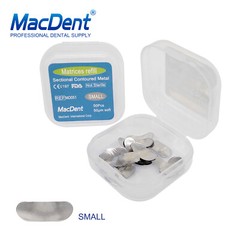 Dental Sectional Matrix System Contoured Metal Matrices Refill Matrix Bands 50x