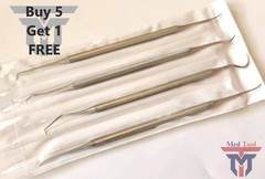 Dental Pick Set 4 PCS – Stainless Steel Dental Tools Kit Teeth Cleaning Tool
