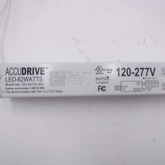 Accudrive 120-277V 62 Watts Electronic LED Driver 702-00792-002