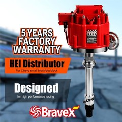 STEINBRÜCKE High Performance Red Cap HEI Distributor for Chevy Gm SBC 283 305 30