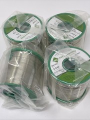 SN100C NC601 Lead Free Solder Wire, .048″, 3% Flux, FCT, Lot Of 4, (1 Lb Spools)