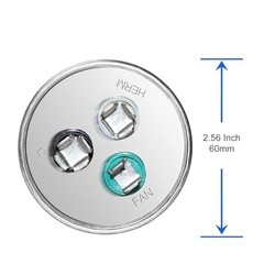45+5uF 45/5 MFD ±6% 370V/440V CBB65B AC Capacitor, Dual Run Round Capacitor…