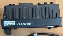 Harris MaCom Radio CU23218-0002 Control Head CH-721 + MC-101616-041 Microphone