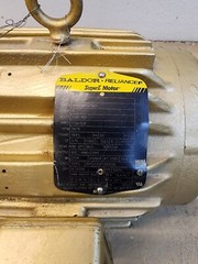 Baldor Reliance Phase General Purpose Motor 5 HP 184T Frame 208-230/460V EM3663T