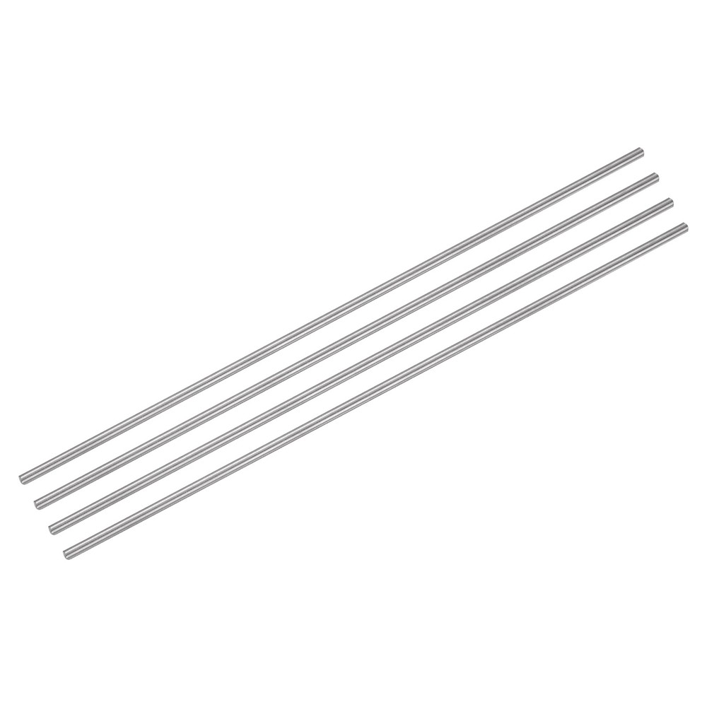 4Pcs Titanium Round Rod 0.06″ Dia(1.5mm) 8″ Length TC4 Titanium Solid Bar