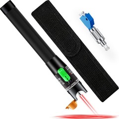 VFL Fiber Optic Tester Kit, FC to LC, 30-100km Visual Fault Locator