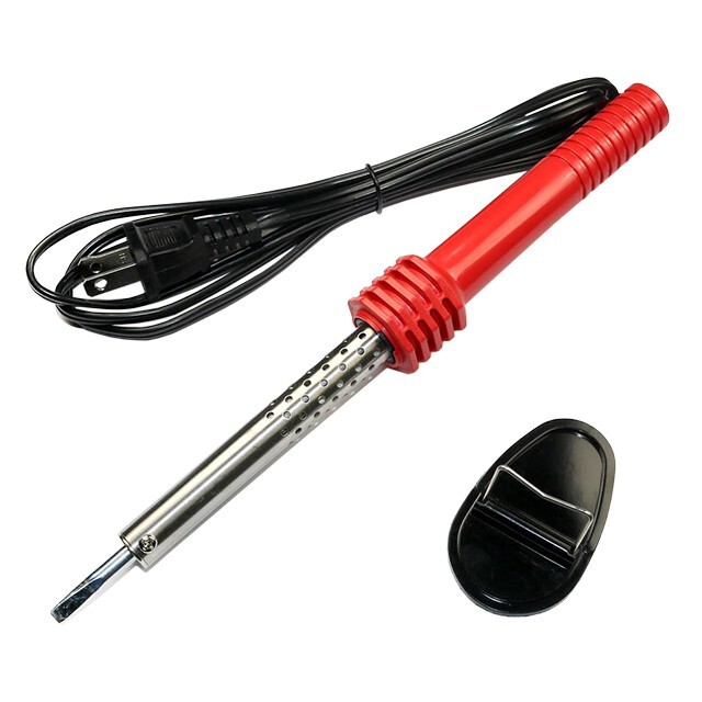 Hakko 503F-V12ED/P 503F Red Soldering Iron w/ ED6 Screwdriver Soldering Tip, 60W