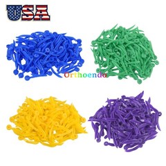 Dental Plastic Wedges Concave Design Arc Diastema Wedge with Hole XS/S/M/L