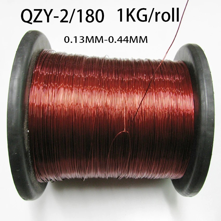 QZY-2 180C Enameled Copper Wire 1kg 0.15-0.44mm Motor Coil DIY Tool WindingPro X