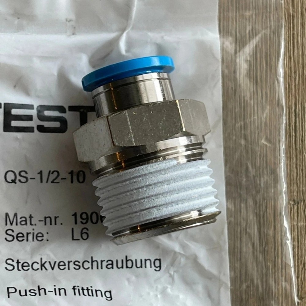 NEW Festo QS-1/2-10 190646 Fitting 10PCS/1PACK