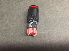 EAO 01-131.025/003 Illuminated Pushbutton Switch Red (1pc =1 lot)