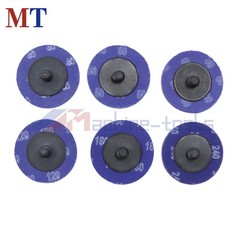 104 Pcs 2 Inch Die Grinder Sanding Discs Set 40-240 Grit with 1/4 Inch Holder