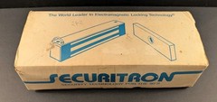Securitron Magnalock 32-12 Electromagnetic Lock 600 Pounds Holding Power NOS