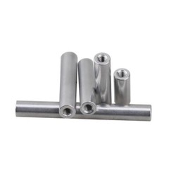 M2/2.5/3/4/5/6 Aluminum Round Threaded Sleeve Standoff Pillar Long Nut Connector