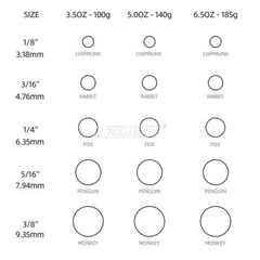 Dental Orthodontic Zoo Pack Elastics High-quality Latex Rubber 5000pcs/box