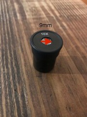 Microscope Eyepiece 10X PLSTC 9mm view (Mount: 23mm dia, 22mm depth) (Pack of 2)