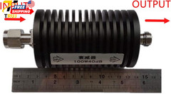 BECEN 100W N Male to Female Connector attenuator 30db,DC to 3GHz,50 Ohm