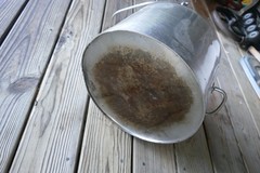 Vintage Delaval milk pail stainless steel 5 gal