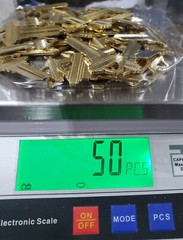 50 SC1 5-pin Brass Key Blanks Schlage “C” and others. LOCKSMITH FREE SHIPPING