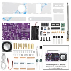 Digital Tube FM Radio Electronic Kit DIY Soldering Practice Kit 87.5MHz~108MHz