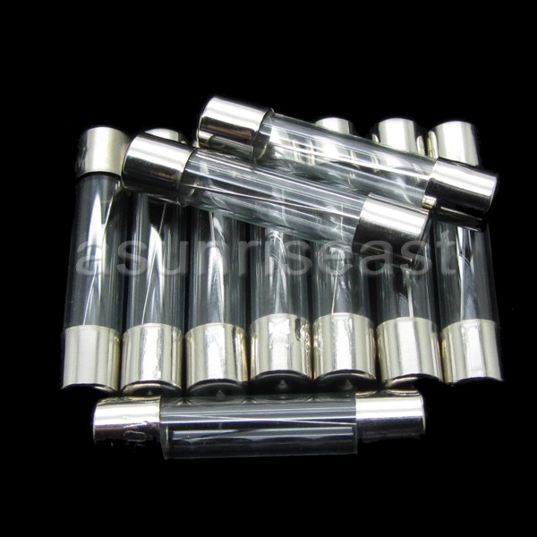 100PCS 3A 250V Quick Fast Blow Glass Tube Fuse 6x30mm F3AL250V Wholesale