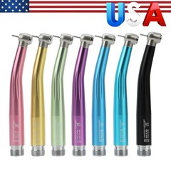 7 Color NSK PANA MAX Style Dental High Speed Handpiece Turbine Push Button 2Hole
