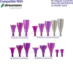 Dental Regular Closure Cover Cap Screws Healing Abutment fit ITI Straumann RC