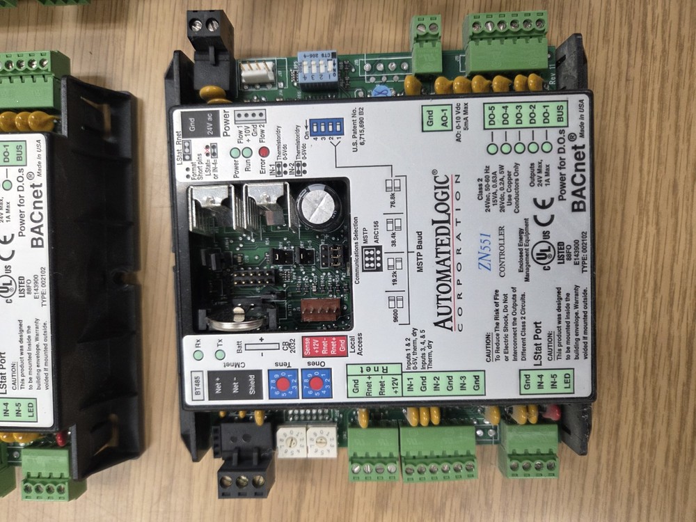 Automated Logic ZN551 Zone Controller BACnet MS/TP