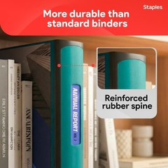 Heavy-Duty 2-Inch D-Ring View Binder with Reinforced Spine – Holds 540 Sheets
