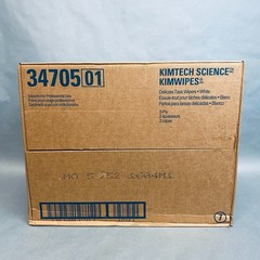 Kimberly Clark Kimtech Kimwipes Case of 15 Boxes with 120 Sheets Each