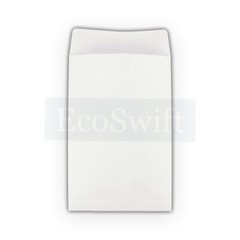 1-1000 “EcoSwift” White Self-Seal Catalog Kraft Paper Envelope 28 lb. 6″ x 9″