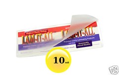 LAM-IT-ALL Hot Laminating Pouches 2-3/8 x 8-1/2 Large Bookmark [100/pack] 10 Mil