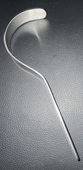 DEAVER Retractor, 1 Inch wide Blade, 8″, Flat Grip