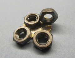 Thin Grade 2 Hex Nut, Steel, RH 5/16″-18 x 3/16″ Height – 300 Pcs