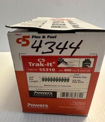 POWERS FASTENERS C5 TRAK-IT 3/4″ PIN 55310 Fuel and 800 pins