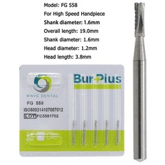 Wave Dental Carbide Burs FG Round Burs High Speed Friction Grip FG 4 6 8 330 245