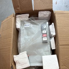 Eaton Mechanically Held Lighting Contactor ECC04C1A4A 4P 30A 120V Encl