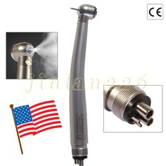 NSK STYLE Dental LED E-generator Fiber Optic High Speed Handpiece Turbine 4 Hole