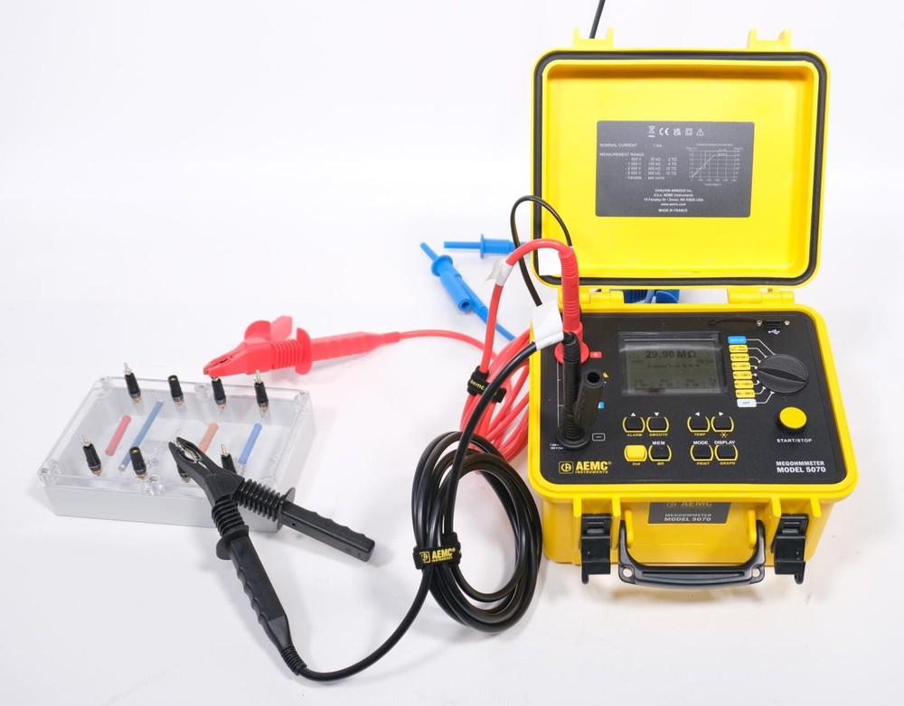AEMC 5070 Megohmmeter Graphical Insulation Tester 5000V