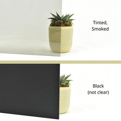 BuyPlastic Black Polycarbonate Plastic Sheet 1/8″ x 24″ x 36″ , Lexan panel