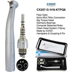 BEING Dental High Speed Handpiece Turbine Fiber Optic For KaVo Coupler 4 6 Hole