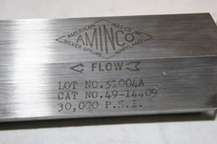 Aminco 49-14409 High Pressure SS Check Valve 30,000 Psi (.39 Tube OD)