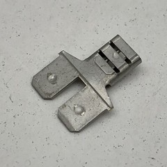 (24-Pack) 1/4″ Tin Plated Brass Blade Spade Quick Connect/Disconnect Splitter