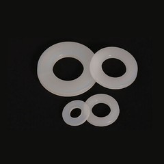 M2M2.5M3M4M5M6M8M10M12M14M16M18M20M22M24 Nylon Metric Plastic Flat Washers White