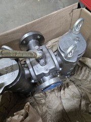 DS696-SS 1-1/2 TITAN DUPLEX STRAINER 150# FLGD STD. 1/16 PERF BASKET Brand New