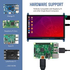 Hosyond 7 Inch IPS LCD Touch Screen Display Panel 1024×600 Capacitive Scree