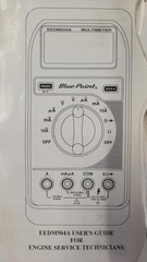 BLUE POINT TOOLS EEDM504A MULTIMETER (P27013826)