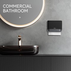 Commercial Paper Towel Dispenser Wall Mount C-Fold Multifold Trifold Towels D…