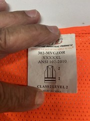 PIP Yellow and Orange Safety Vests with Reflective Tape Men’s 5XL (5136)